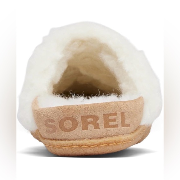 Sorel Women's Cozy Tan and Cream Slippers - Picture 3 of 12